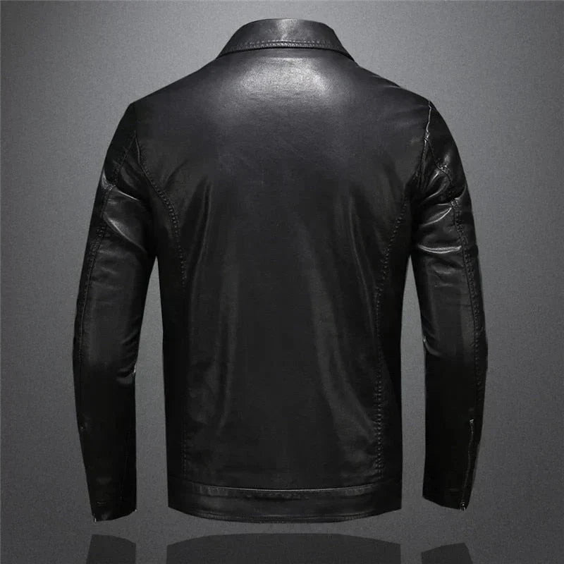 Veste en similicuir vegan