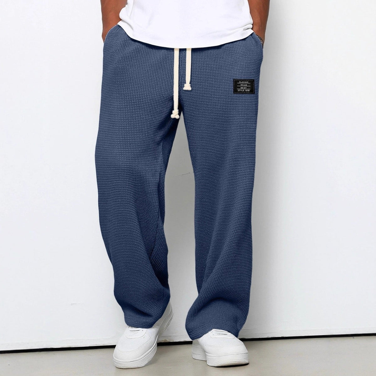 Pantalon décontracté en tissu