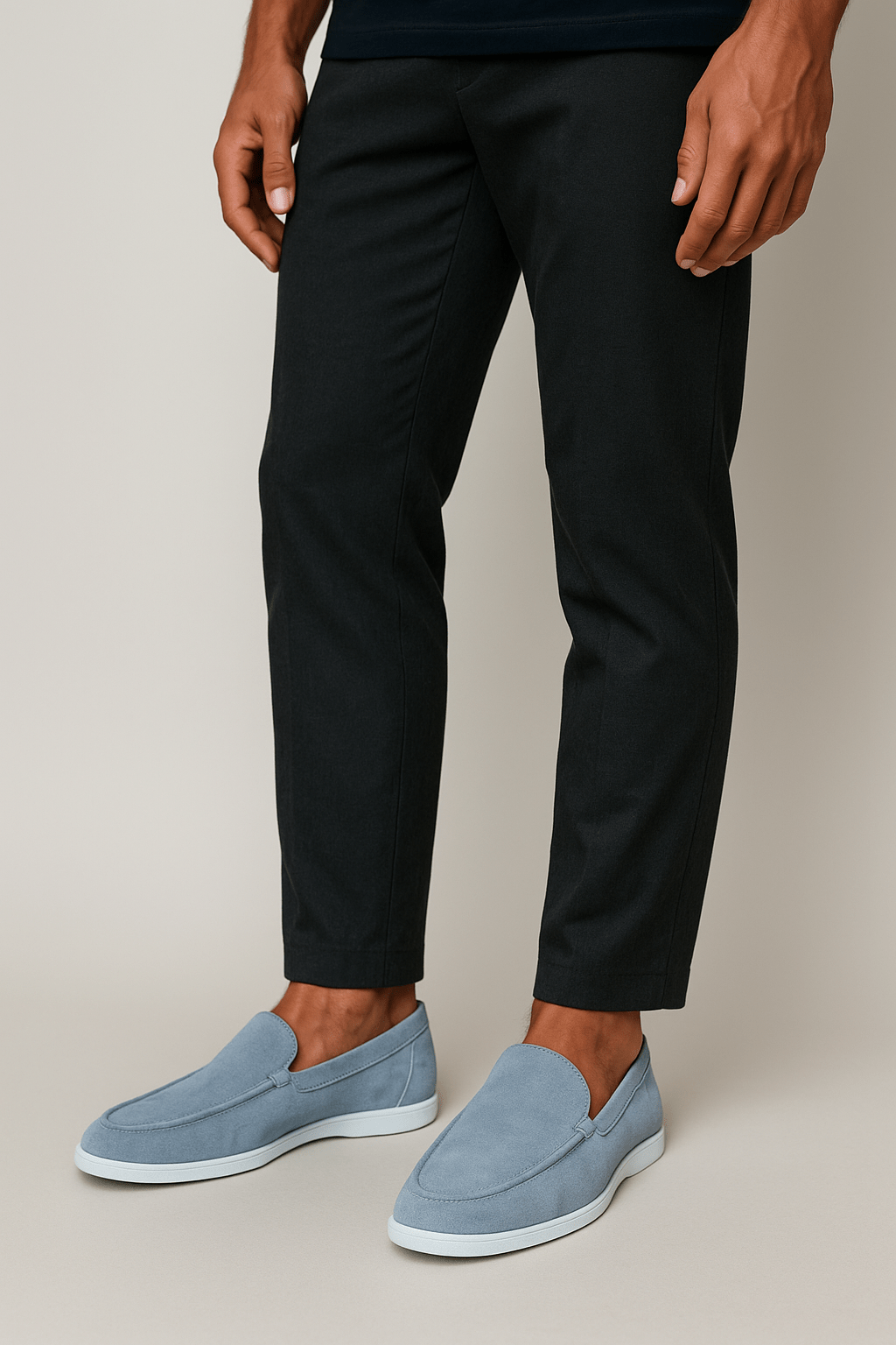 Mocassins raffinés en daim