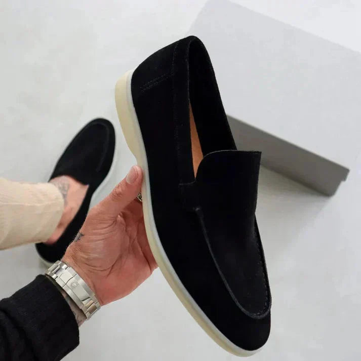 Mocassins raffinés en daim