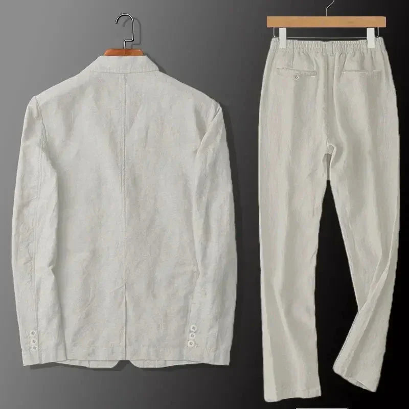 Ensemble élégant en lin