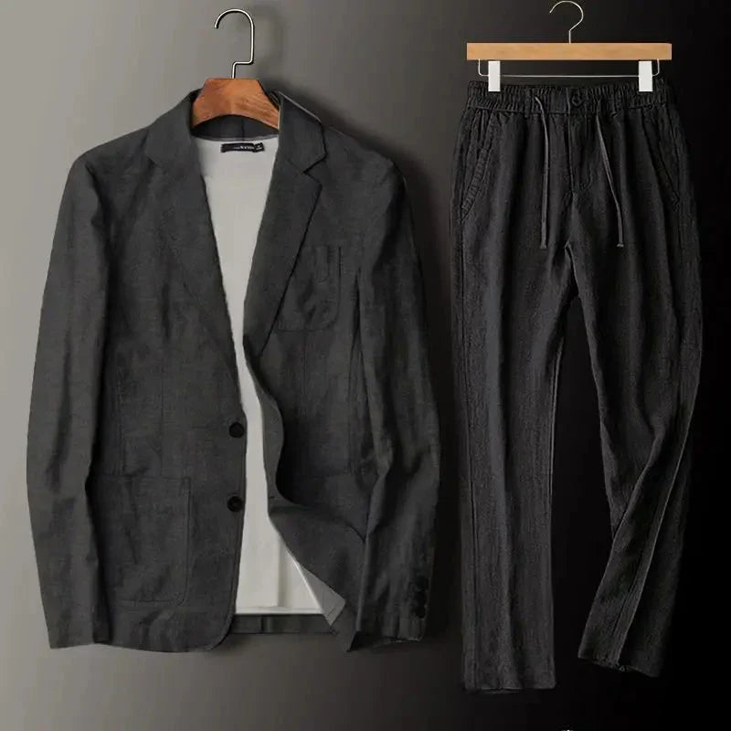 Ensemble en Lin Élégant