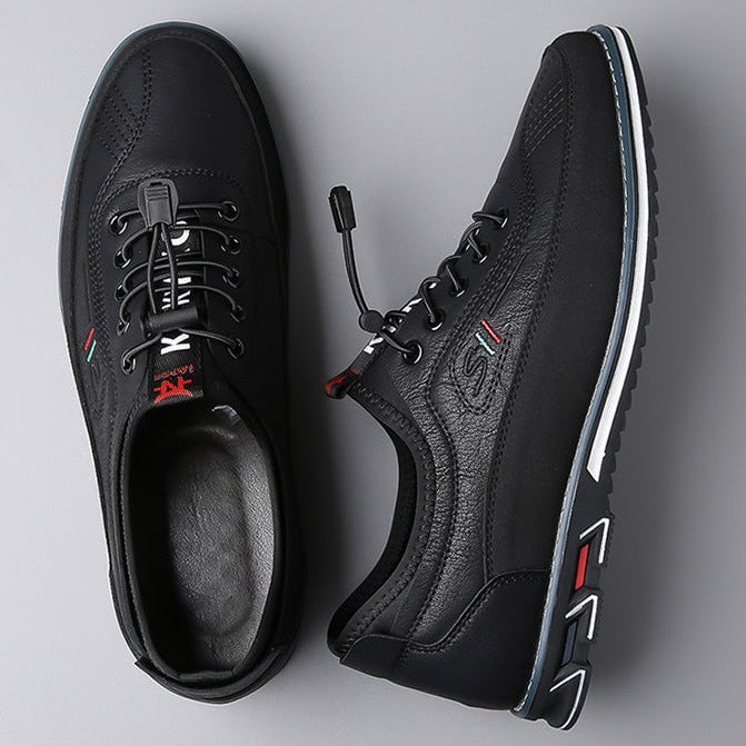 Chaussures décontractées en cuir