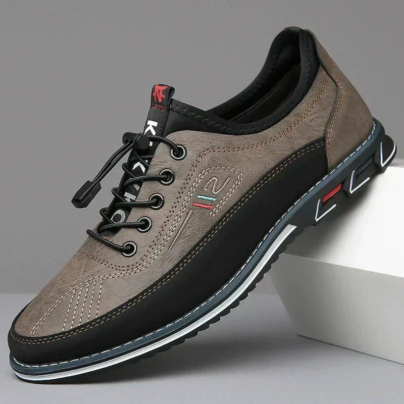 Chaussures décontractées en cuir