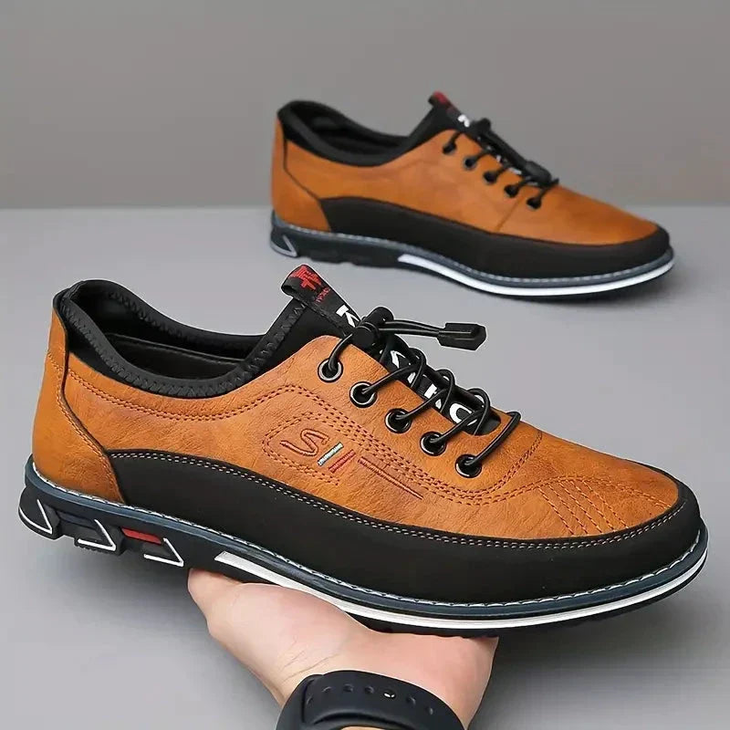 Chaussures décontractées en cuir
