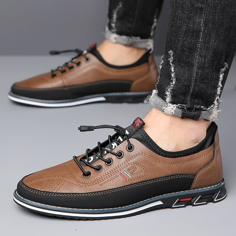 Chaussures décontractées en cuir