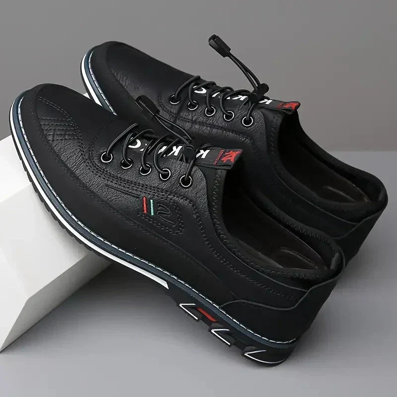 Chaussures décontractées en cuir