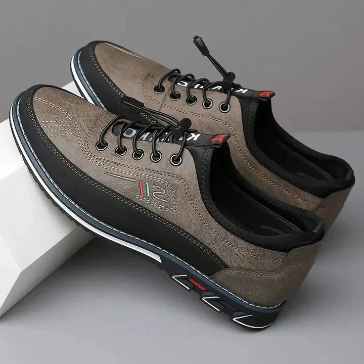 Chaussures décontractées en cuir