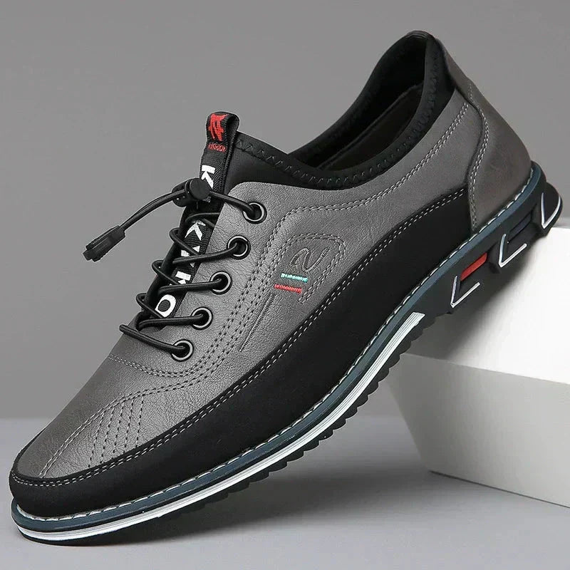 Chaussures décontractées en cuir