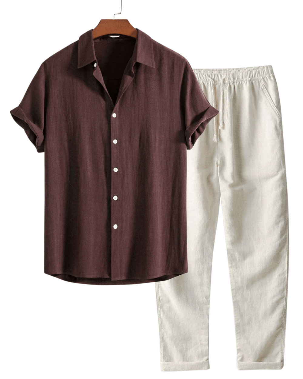 Tenue en lin léger