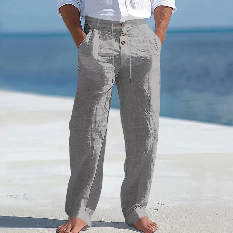 Pantalon léger en lin