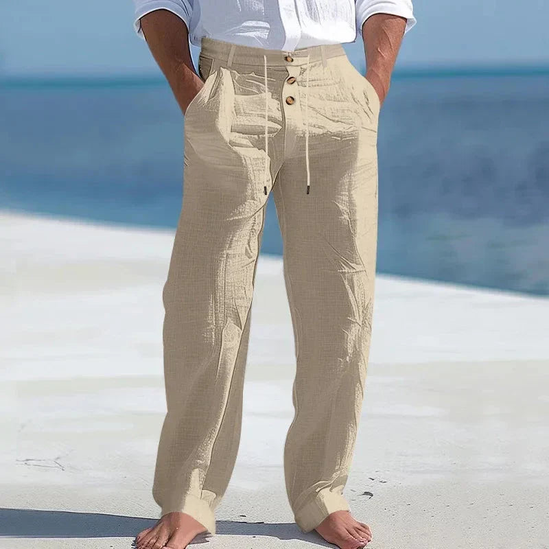 Pantalon léger en lin