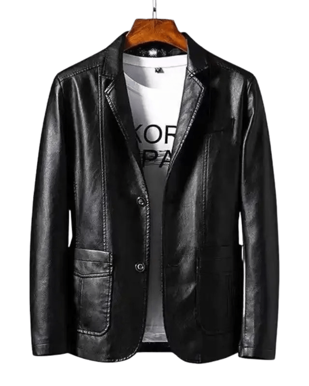 Veste en cuir classique