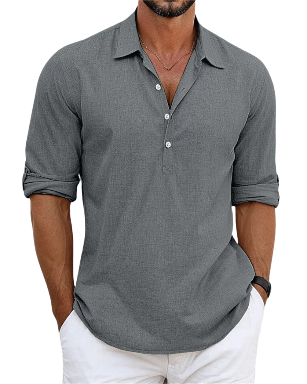 Chemise raffinée en lin