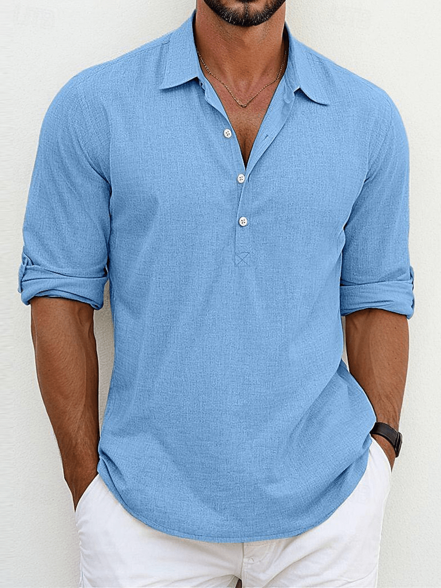 Chemise raffinée en lin