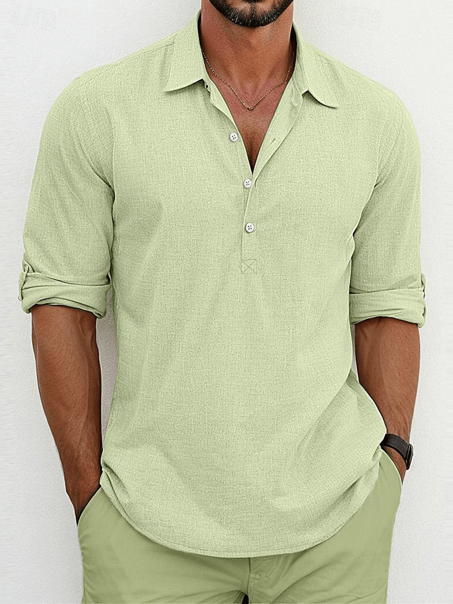Chemise raffinée en lin
