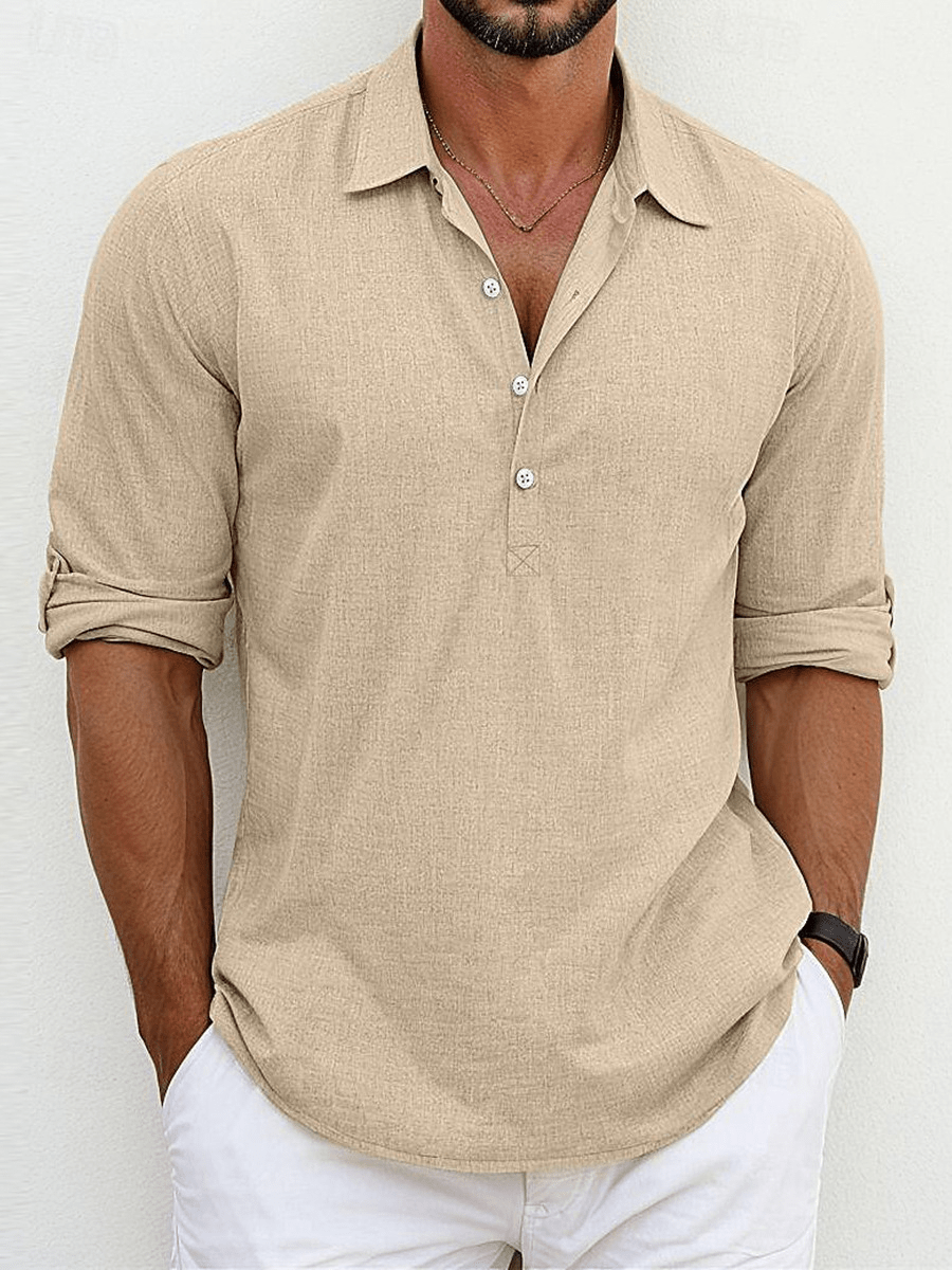Chemise raffinée en lin