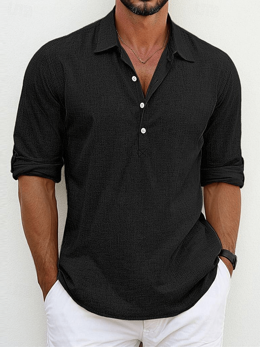 Chemise raffinée en lin