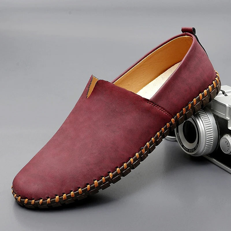 Mocassins en cuir Santorin