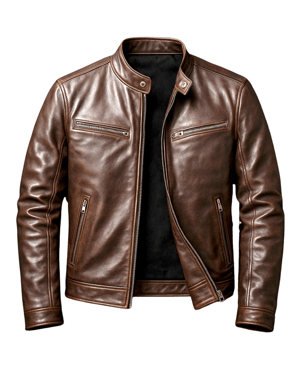 Veste rétro effet cuir