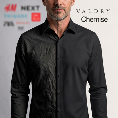 Chemise Glatt Valdry — comparaison du tissu
