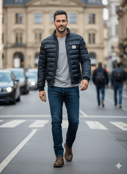 Veste urbaine élégante rembourrée