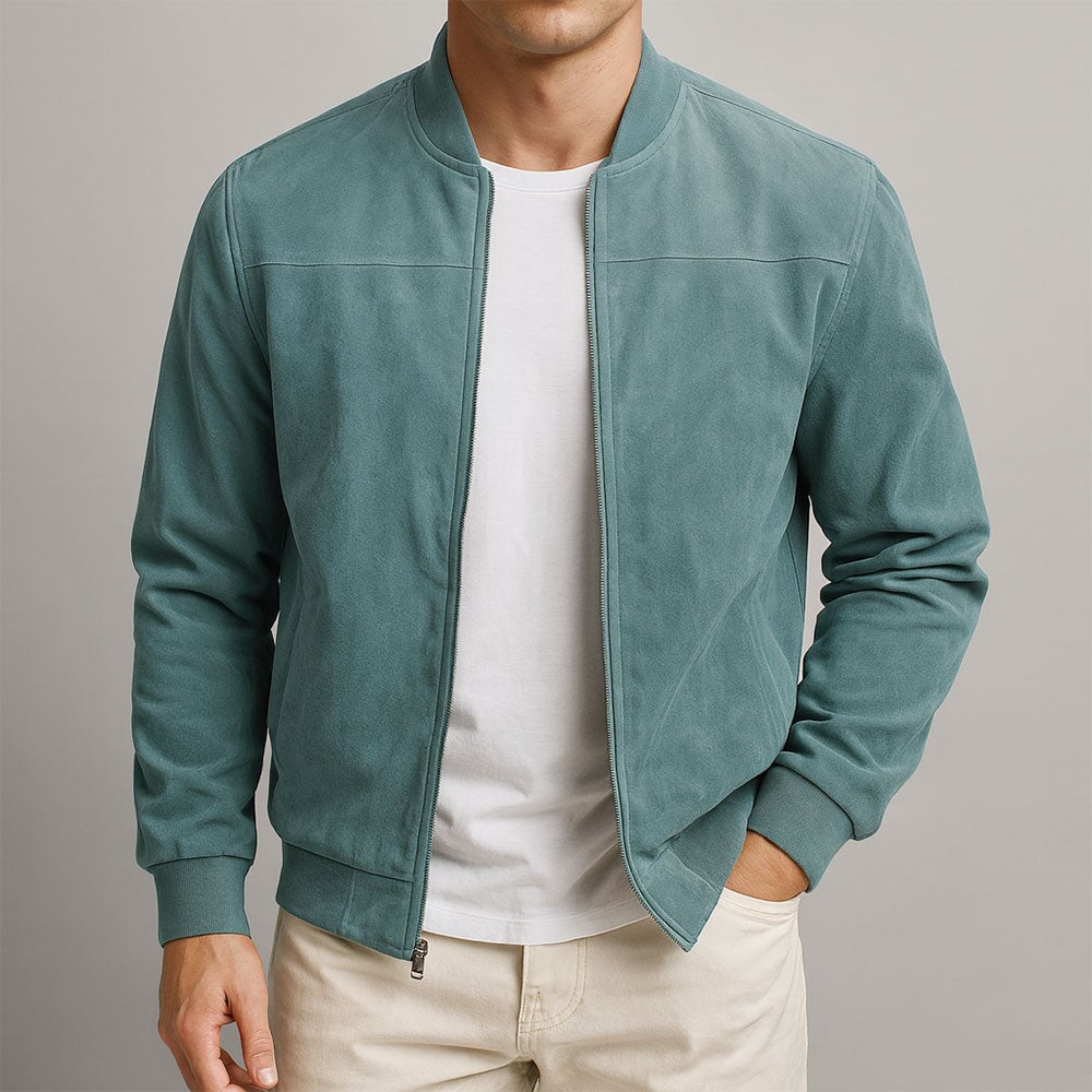 Veste en Daim Élégante