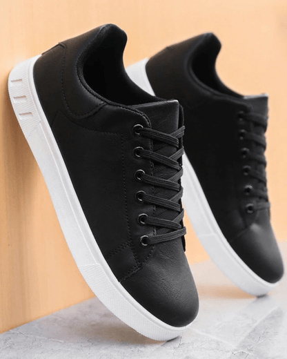 Baskets en cuir classiques