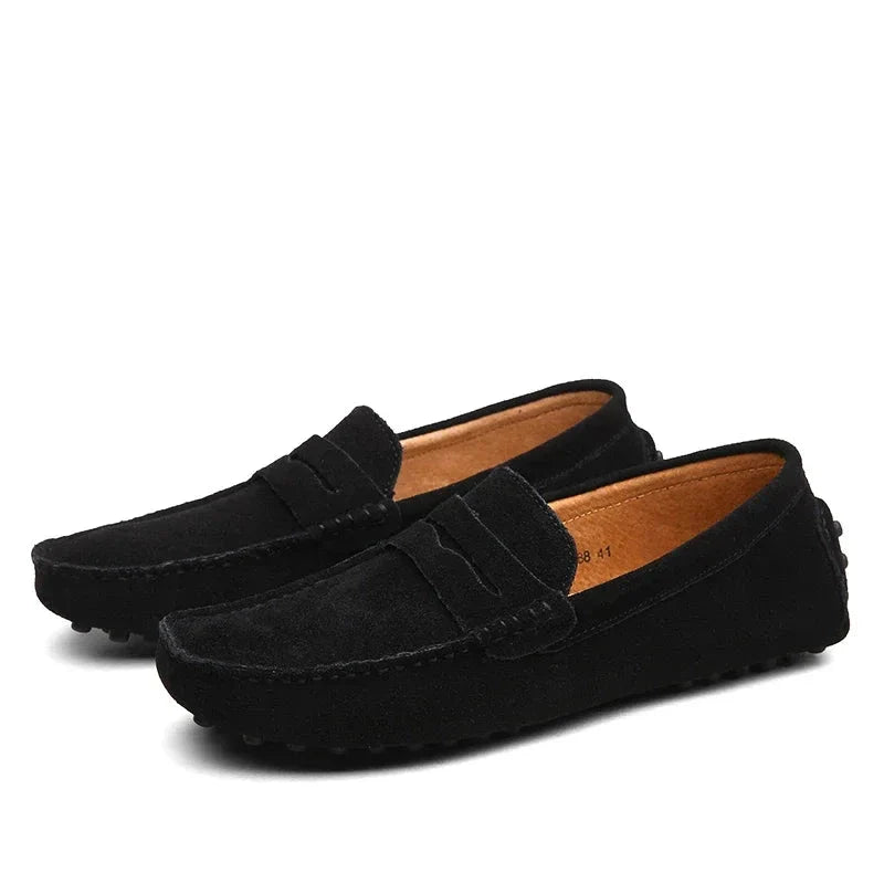 Mocassins en daim décontractés