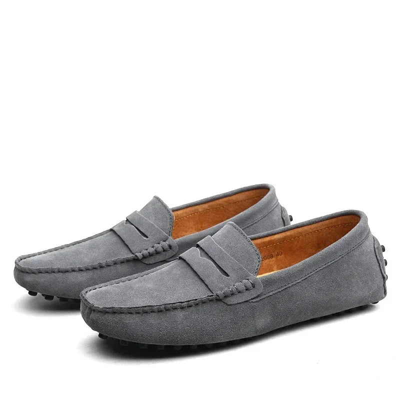 Mocassins en daim décontractés