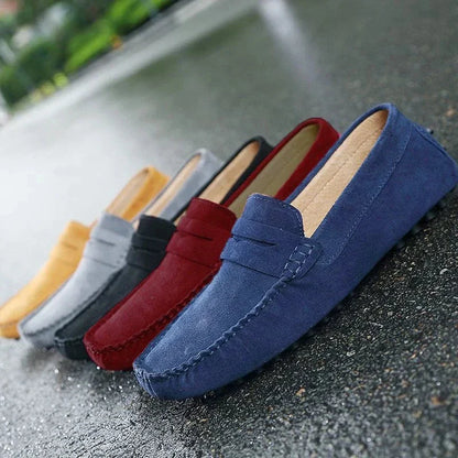 Mocassins en daim décontractés