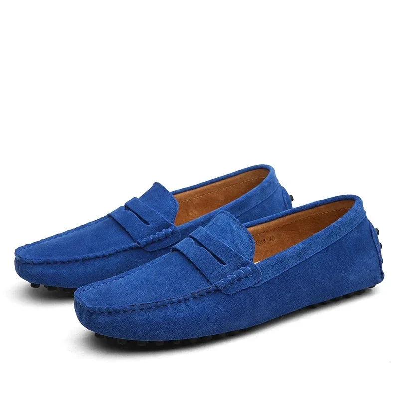Mocassins en daim décontractés
