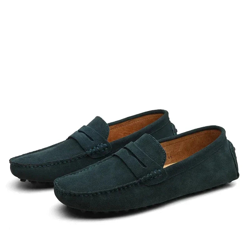 Mocassins en daim décontractés