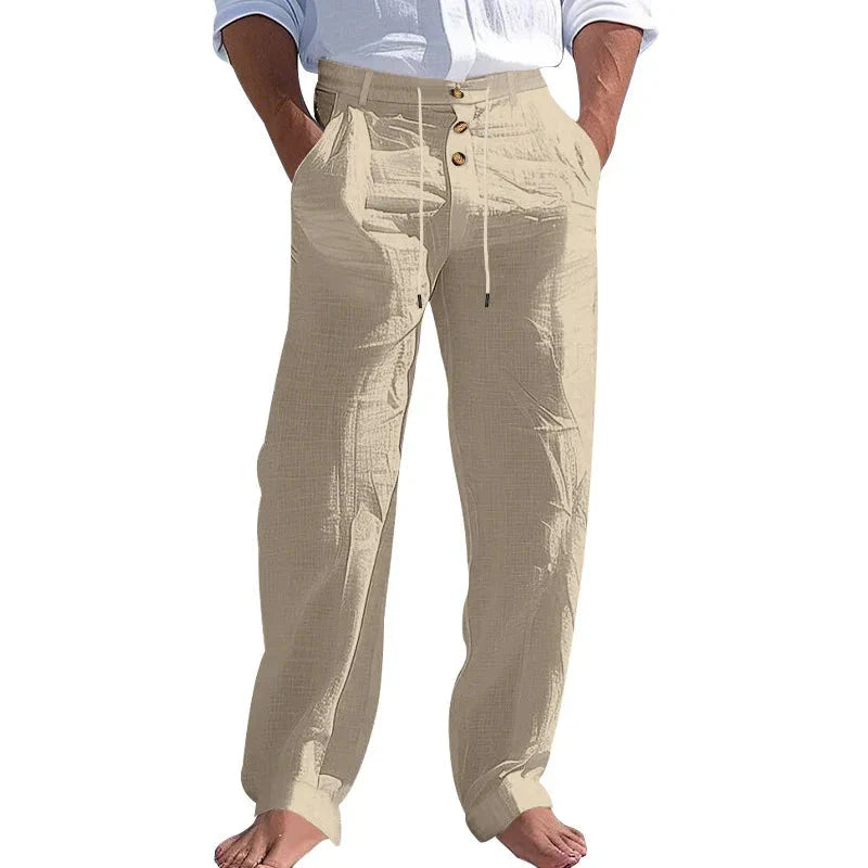 Pantalon d'été en lin