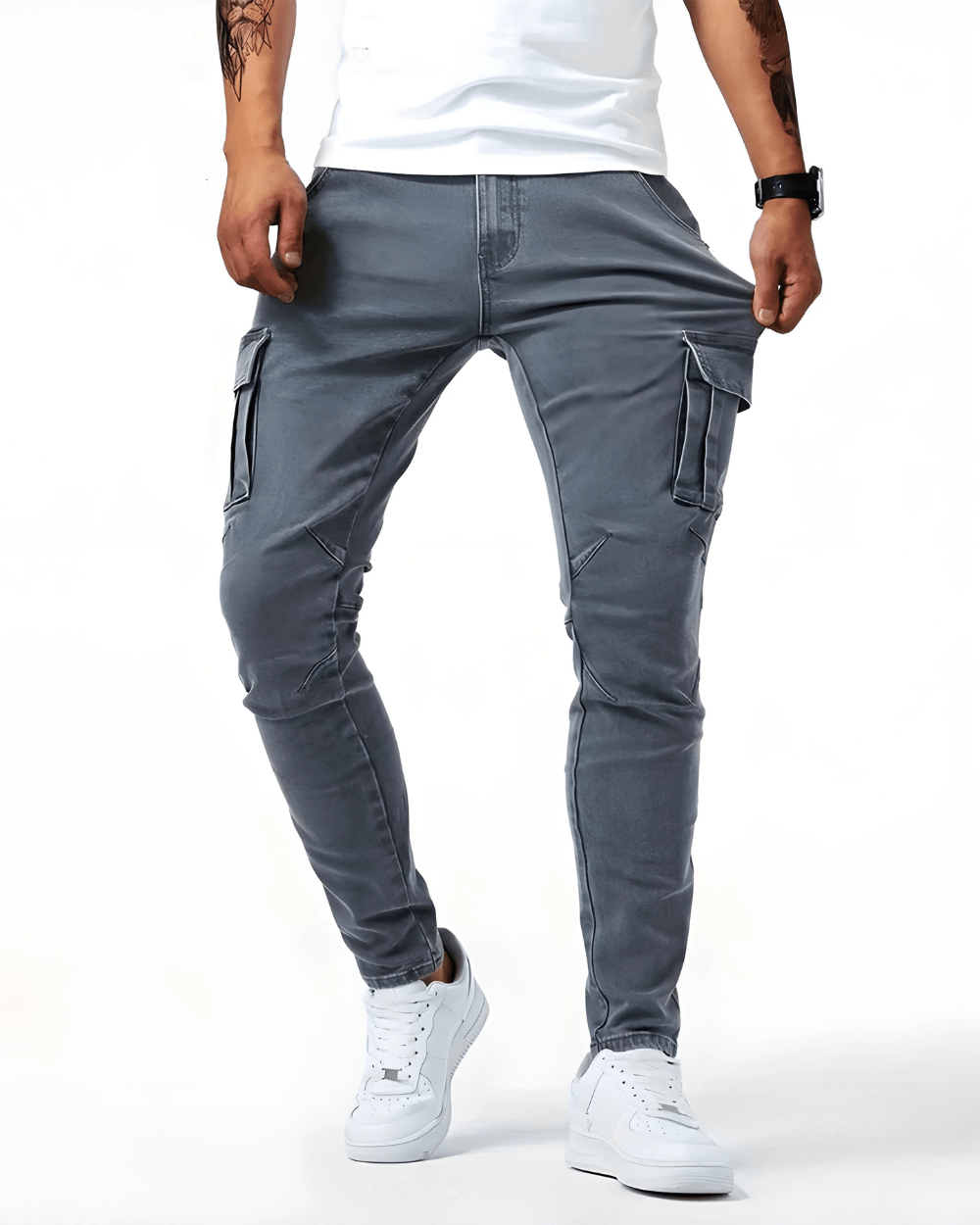 Pantalon Cargo Stretch