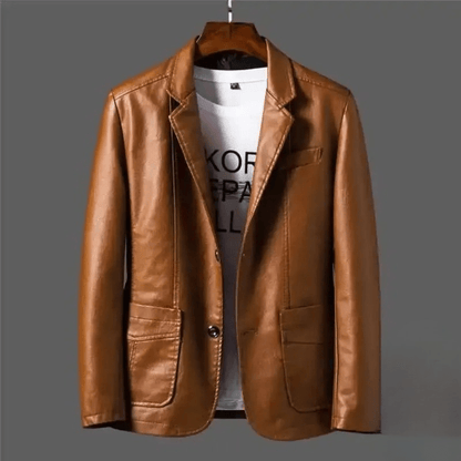 Veste en cuir premium