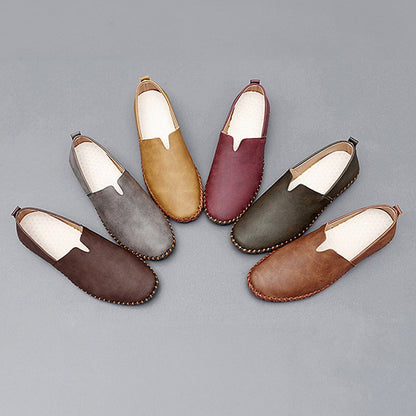Mocassins en cuir Santorin