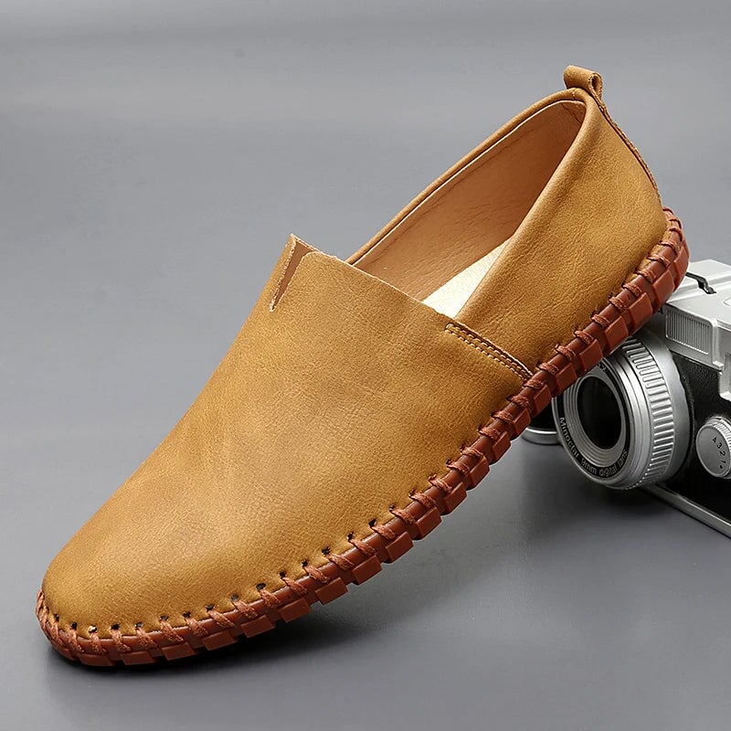 Mocassins en cuir Santorin