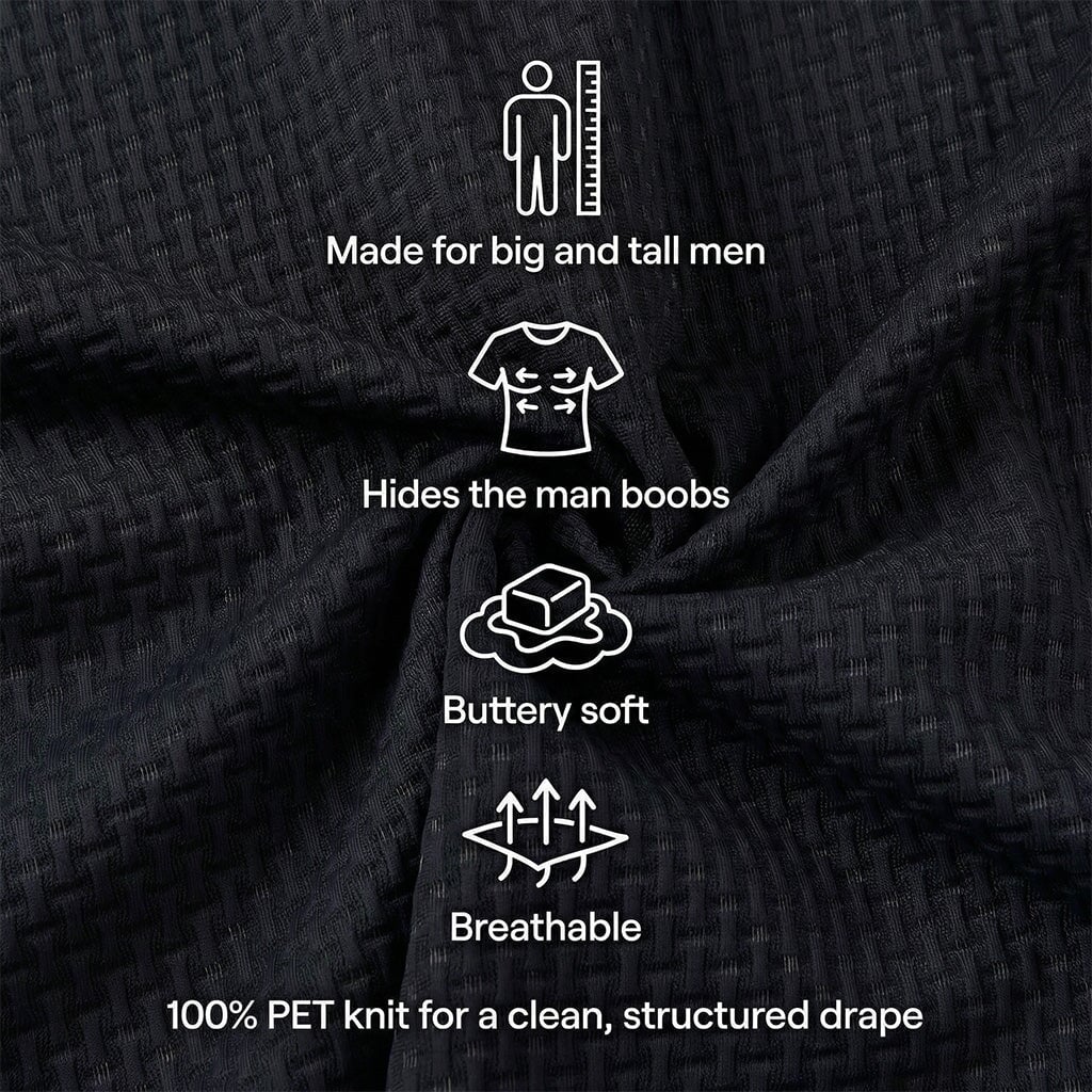Von Alder — Polo pour hommes premium avec confort stretch
