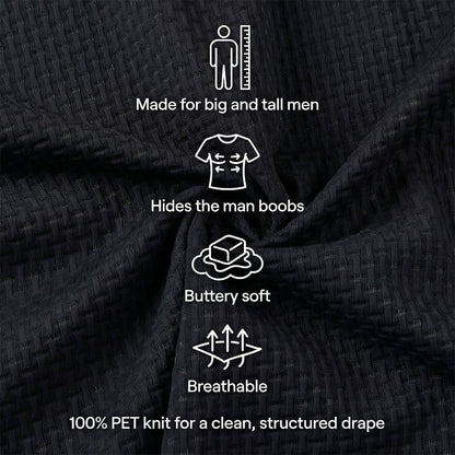 Von Alder — Polo pour hommes premium avec confort stretch