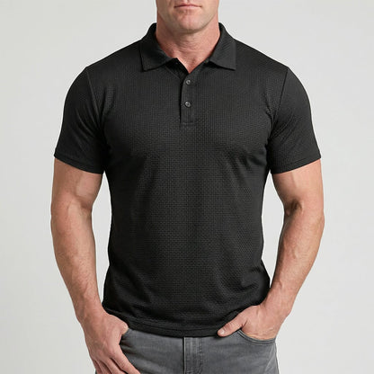 Von Alder — Polo pour hommes premium avec confort stretch