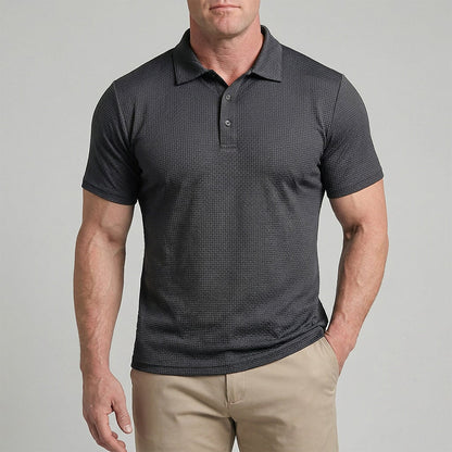Von Alder — Polo pour hommes premium avec confort stretch