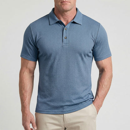 Von Alder — Polo pour hommes premium avec confort stretch