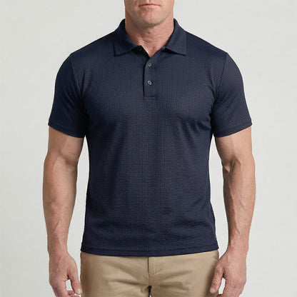 Von Alder — Polo pour hommes premium avec confort stretch
