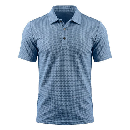 Von Alder — Polo pour hommes premium avec confort stretch