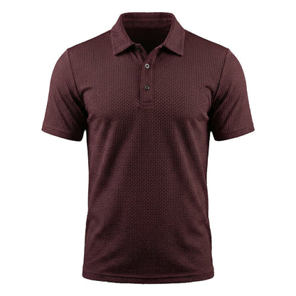 Von Alder — Polo pour hommes premium avec confort stretch
