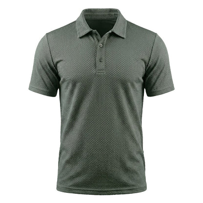 Von Alder — Polo pour hommes premium avec confort stretch